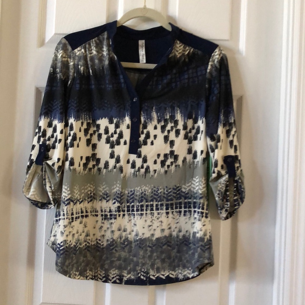 Per Seption  petite Blouse pull over